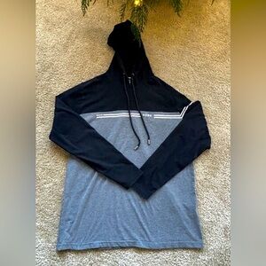 Black and Gray Hoodie Shirt